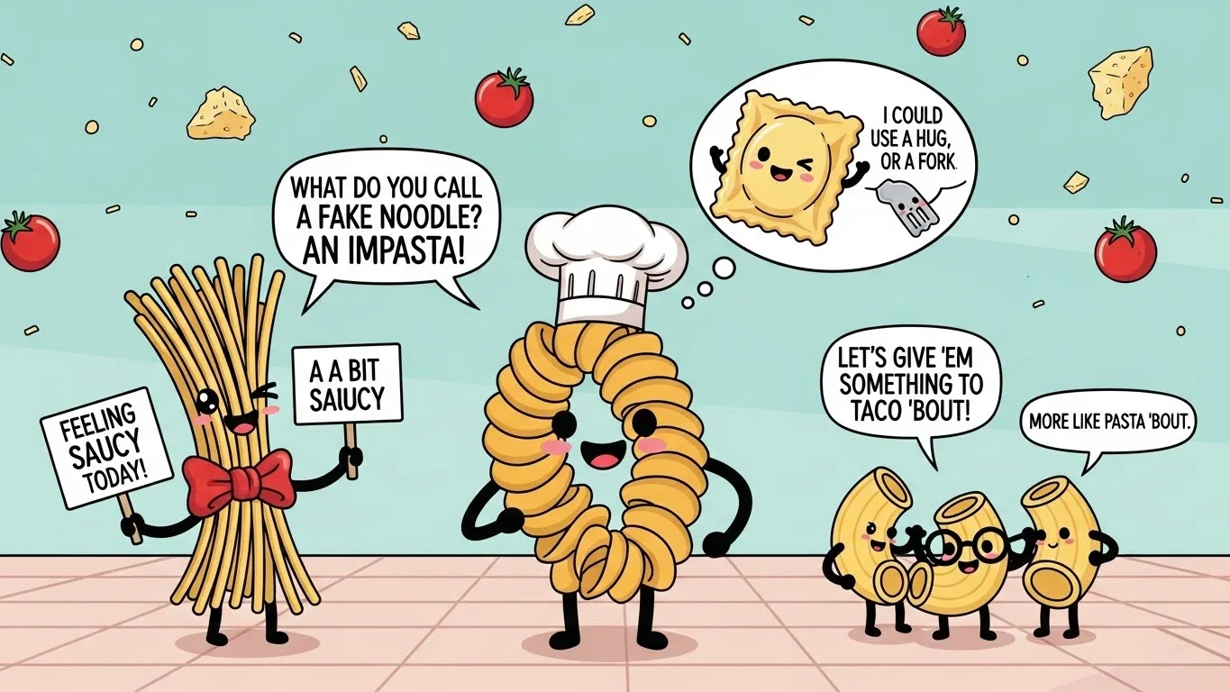 Clean & Family-Safe Pasta Jokes for All Ages