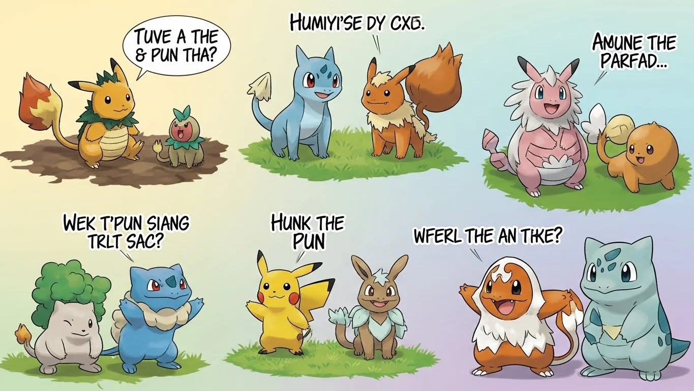 Clean & Family-Safe Pokémon Jokes for All Ages