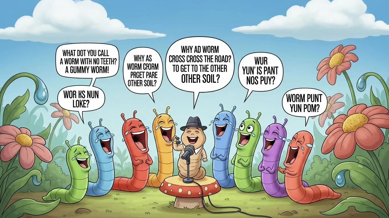 Clean & Family-Safe Worm Jokes for All Ages
