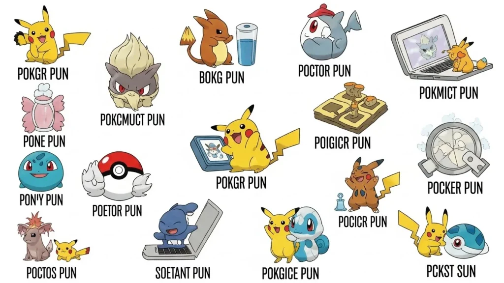 Pokémon puns