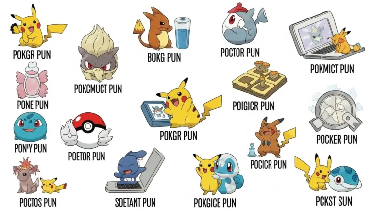 Pokémon puns