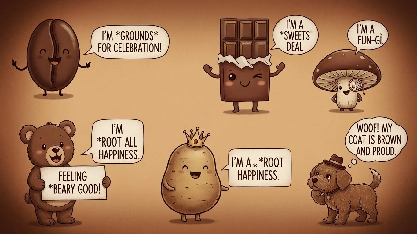Punny Brown Quotes That’ll Make You Giggle