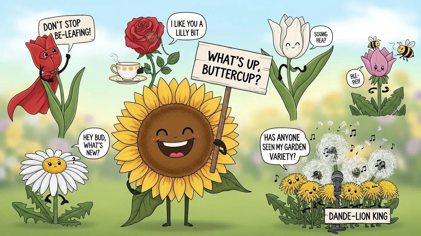 Punny Flower Quotes That’ll Make You Giggle
