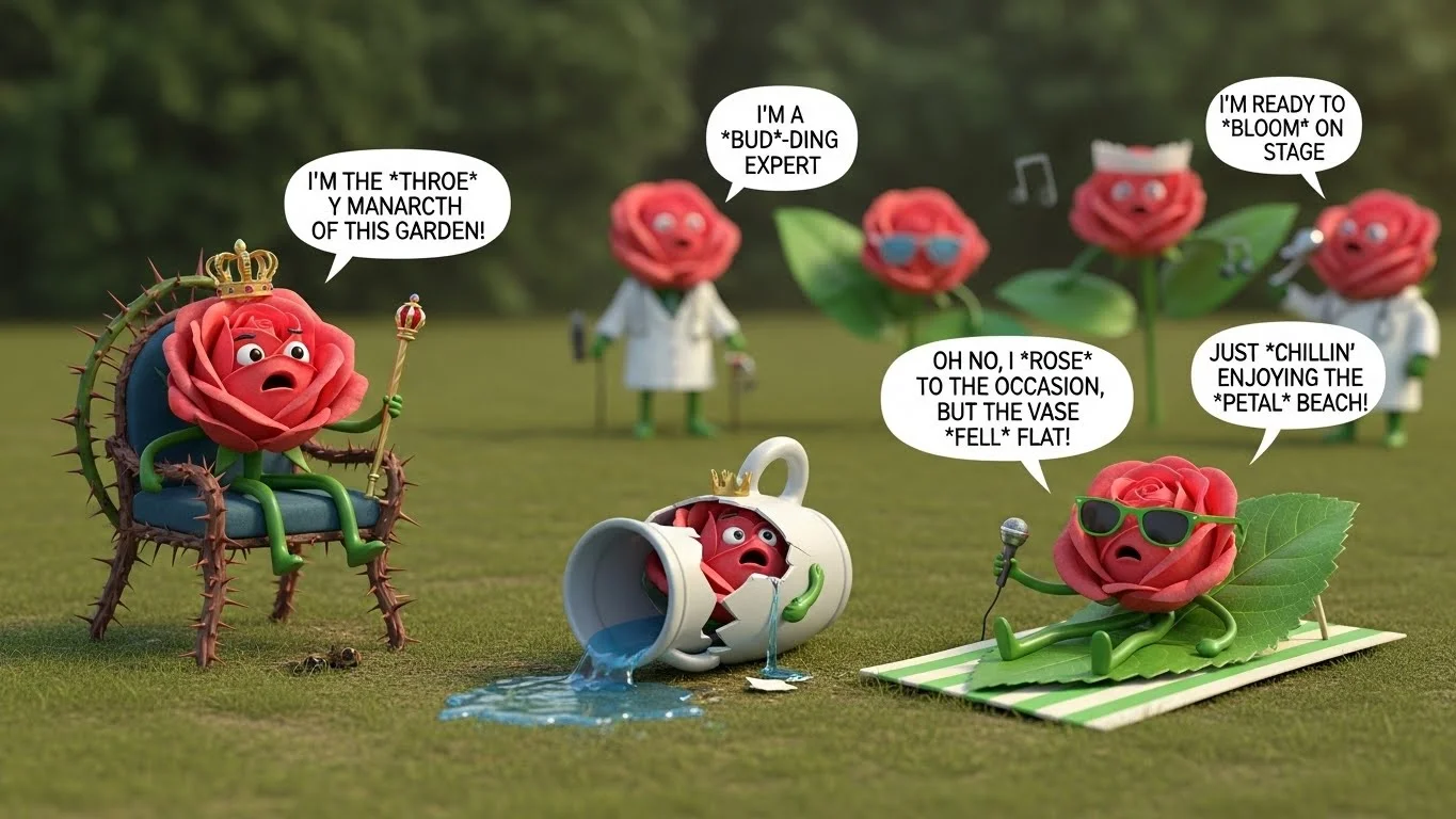 Punny Rose Quotes That’ll Make You Giggle