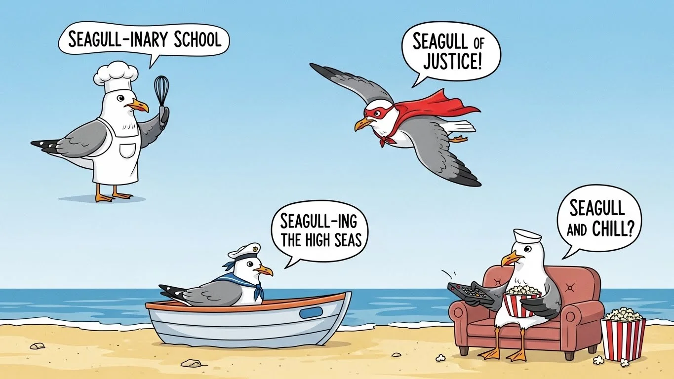 Punny Seagull Quotes That’ll Make You Giggle