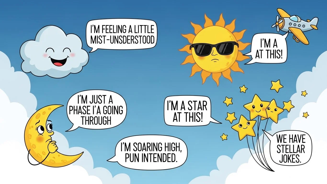 Punny Sky Quotes That’ll Make You Giggle
