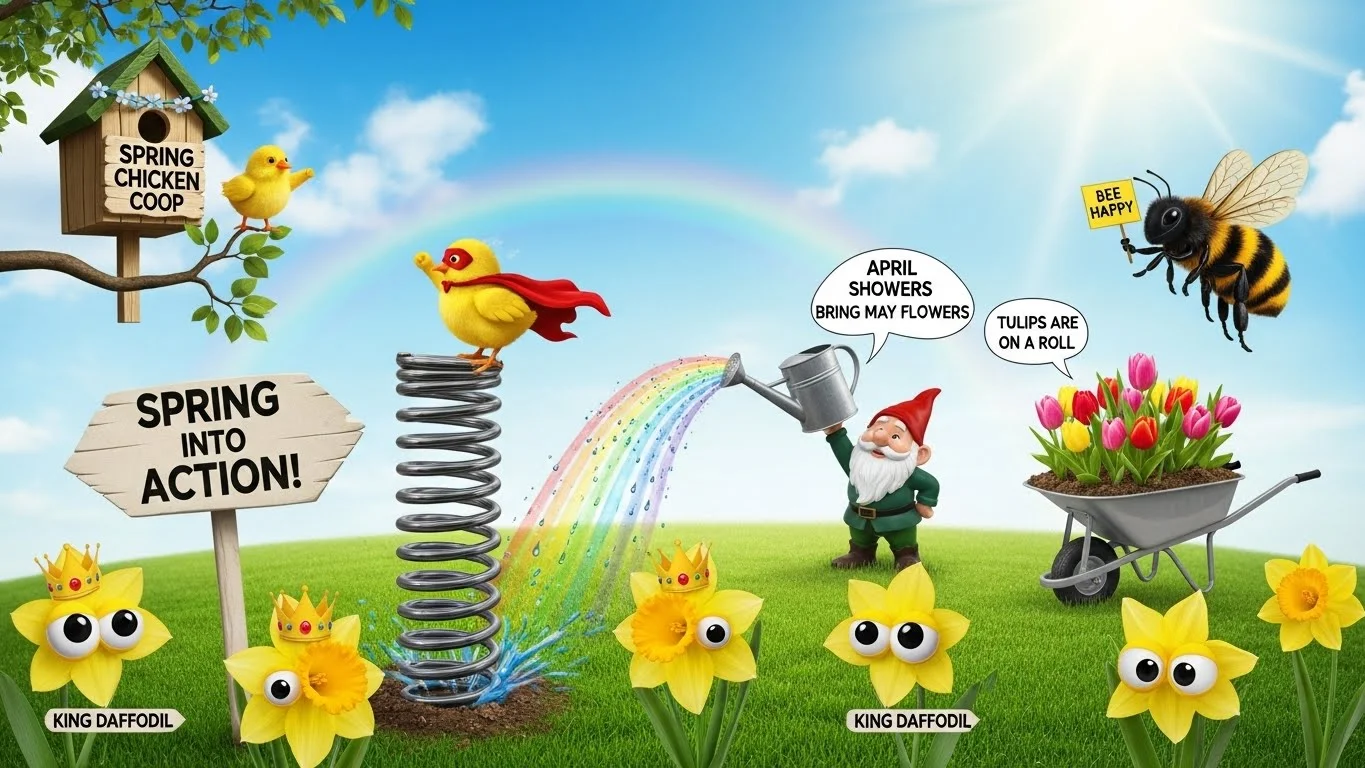 Punny Spring Quotes That’ll Make You Giggle
