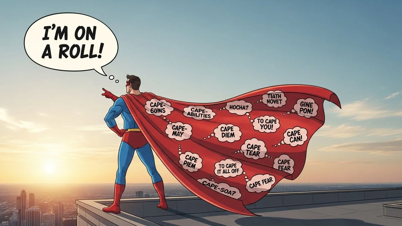 Quick & Short Cape Puns for Fast Laughs