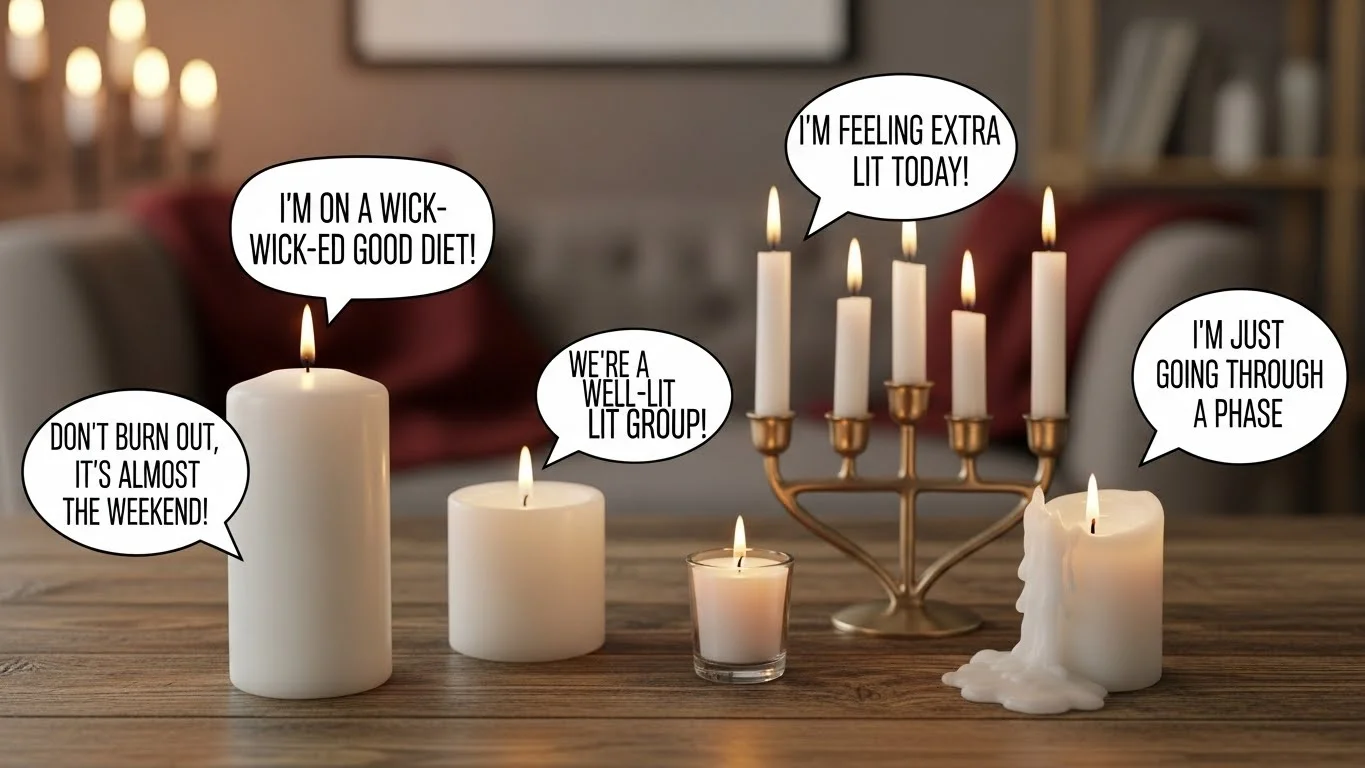 The Best Candle Jokes & Wordplays Ever