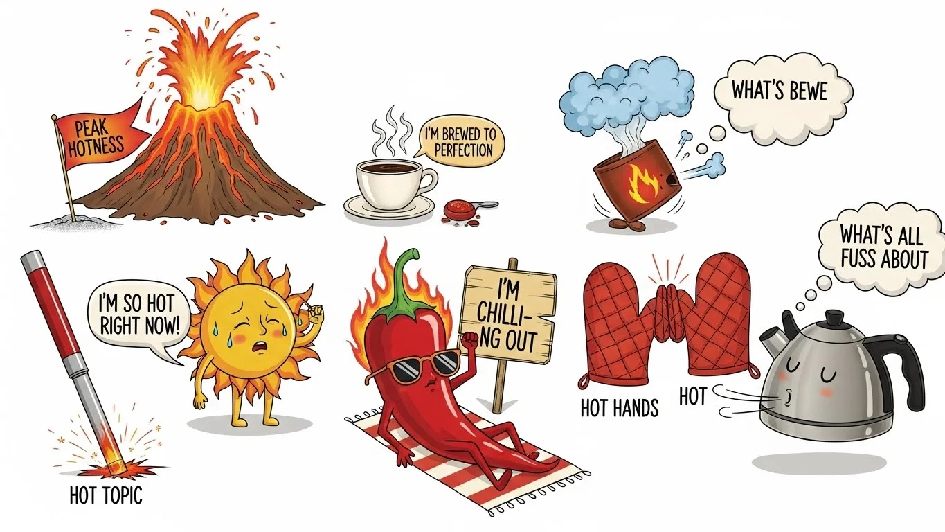 The Best Hot Jokes & Wordplays Ever