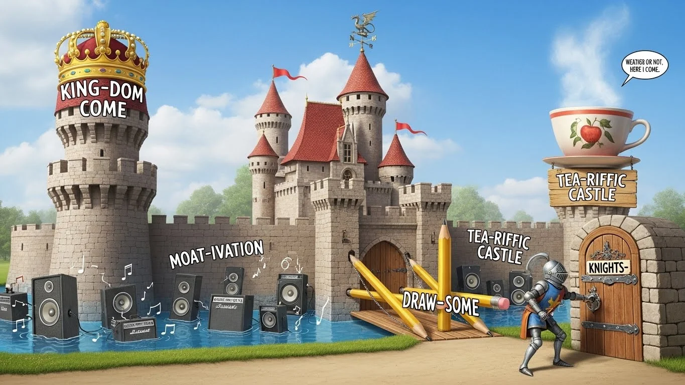 Travel-Friendly Castle Puns for Tourists