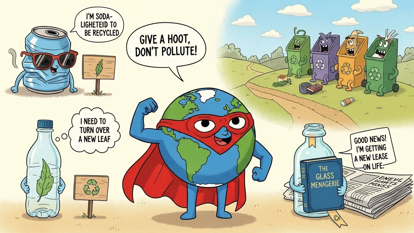 Travel-Friendly Recycle Puns for Tourists