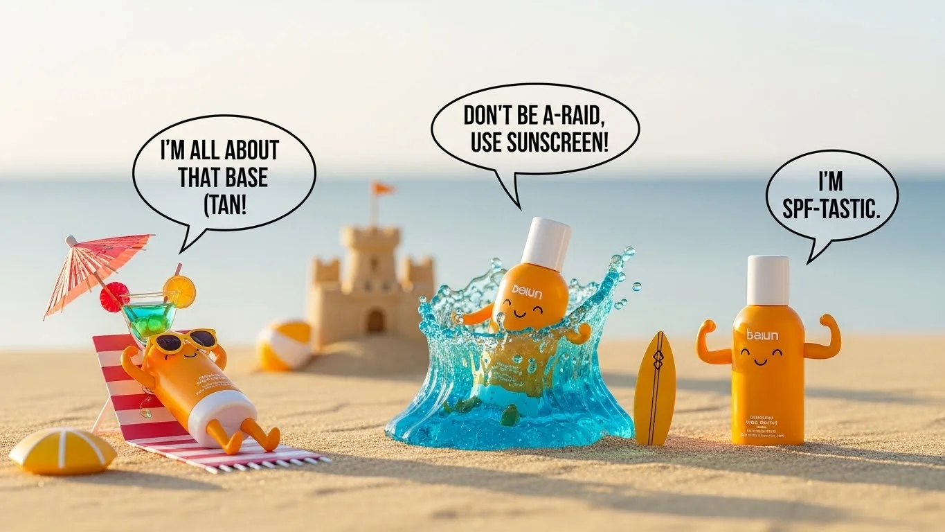 Travel-Friendly Sunscreen Puns for Tourists