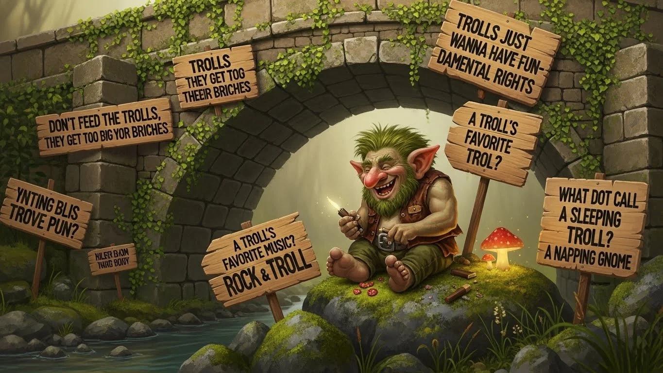 Travel-Friendly Troll Puns for Tourists