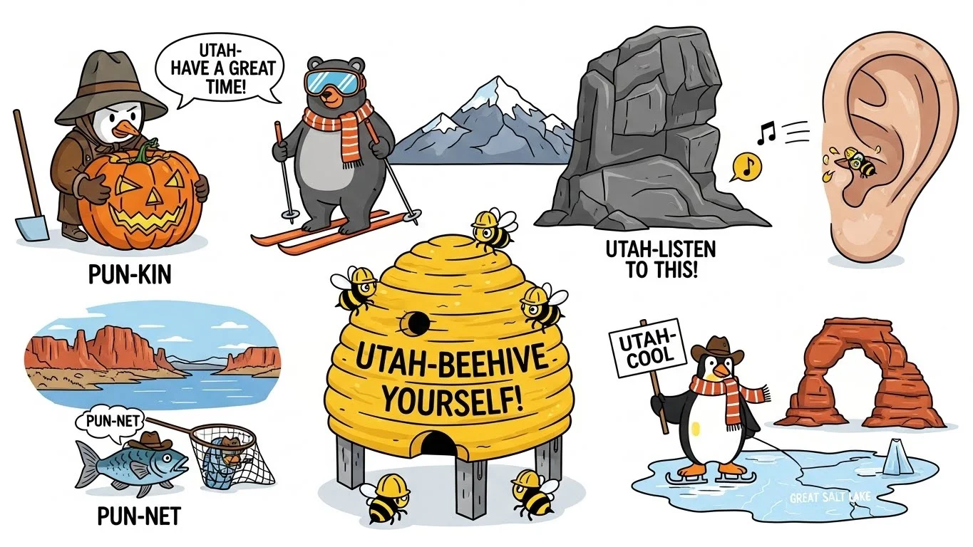 Travel-Friendly Utah Puns for Tourists