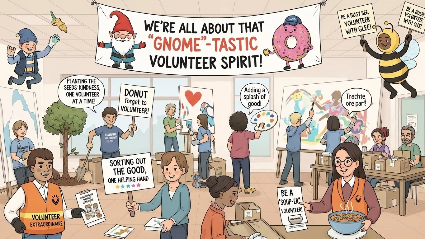 Travel-Friendly Volunteer Puns for Tourists