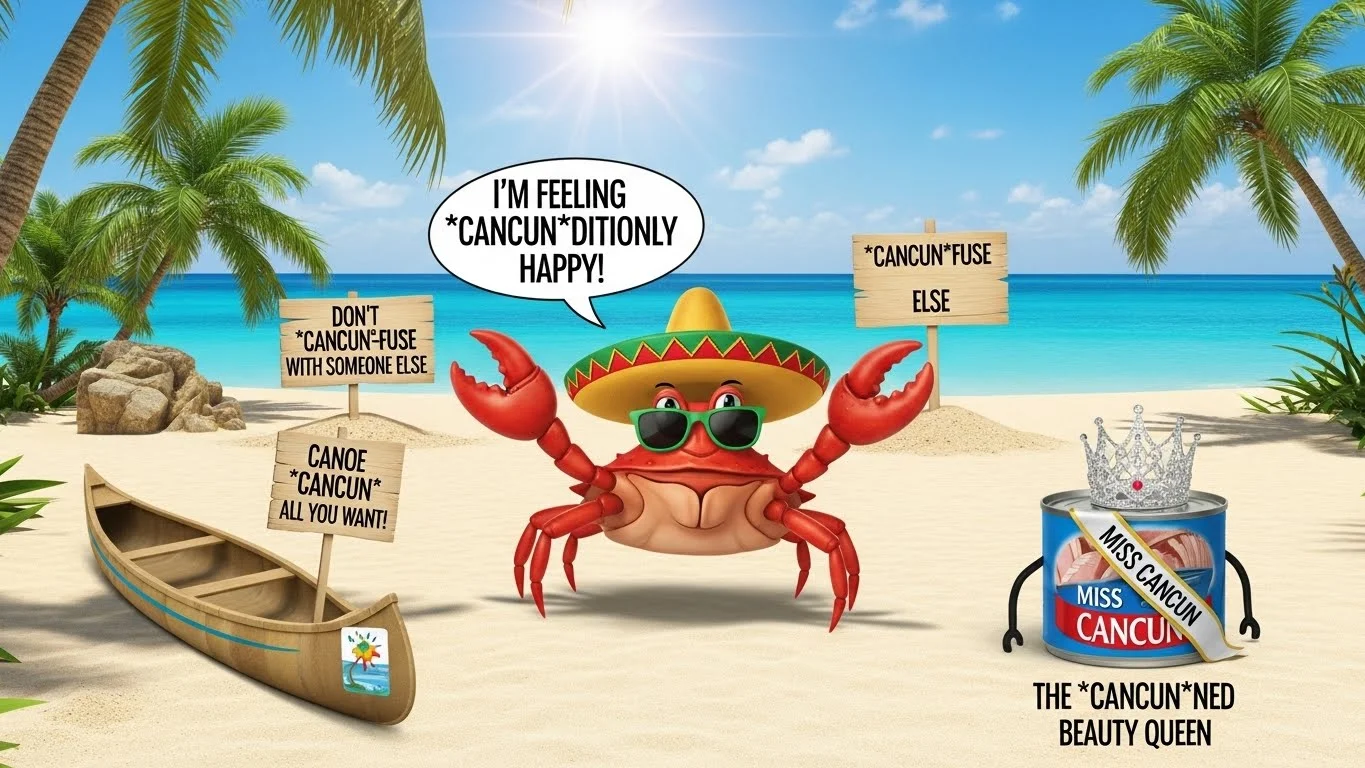 Witty Cancun Puns That Slay on Social Media