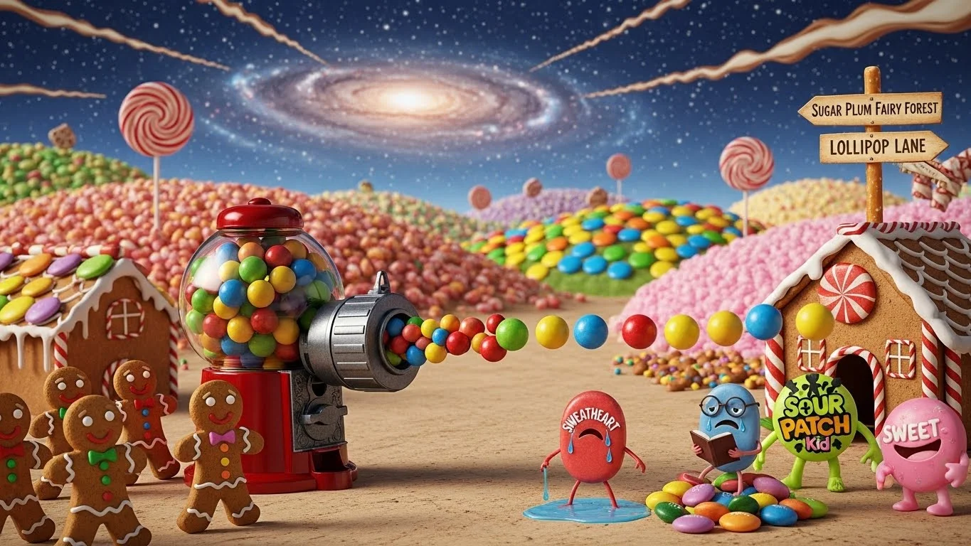 Witty Candy Puns That Slay on Social Media