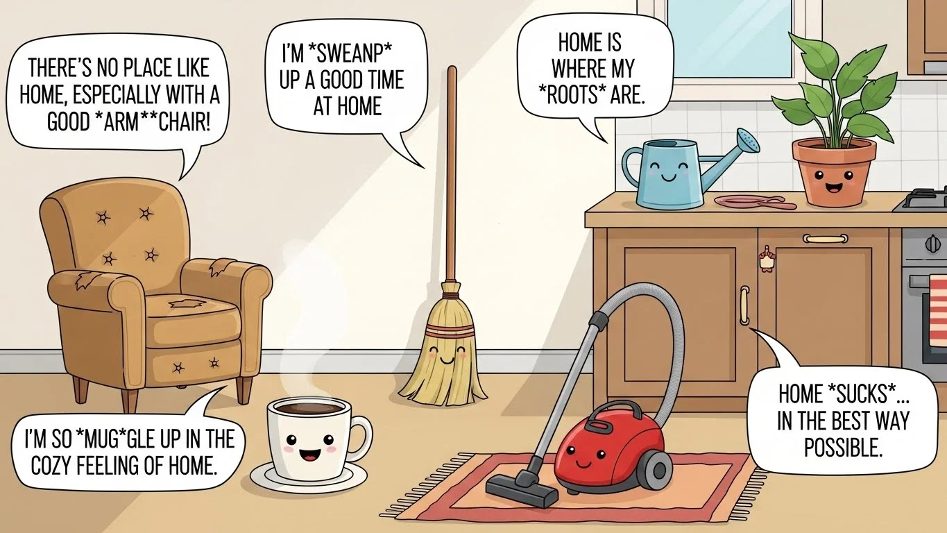 Witty Home Puns That Slay on Social Media