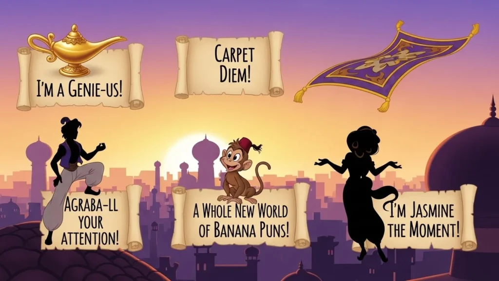 aladdin puns