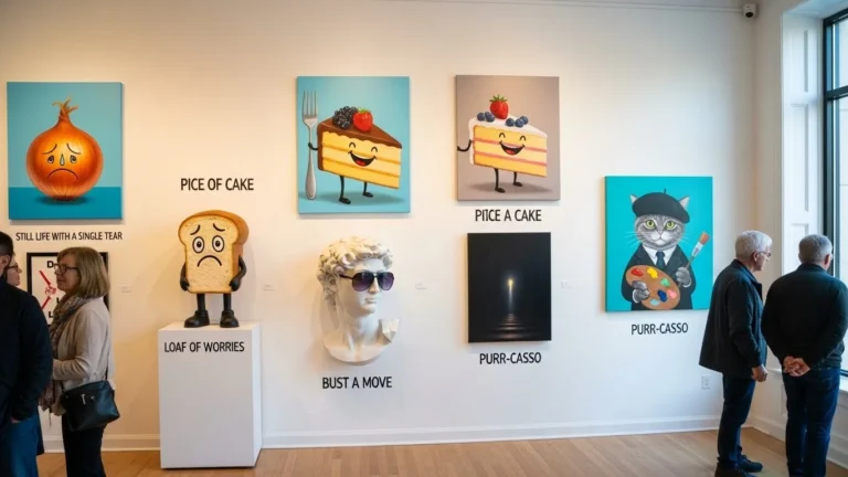 art puns