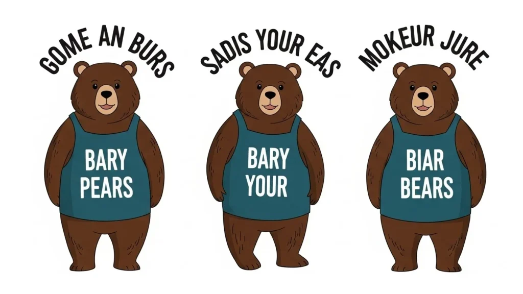 bear puns