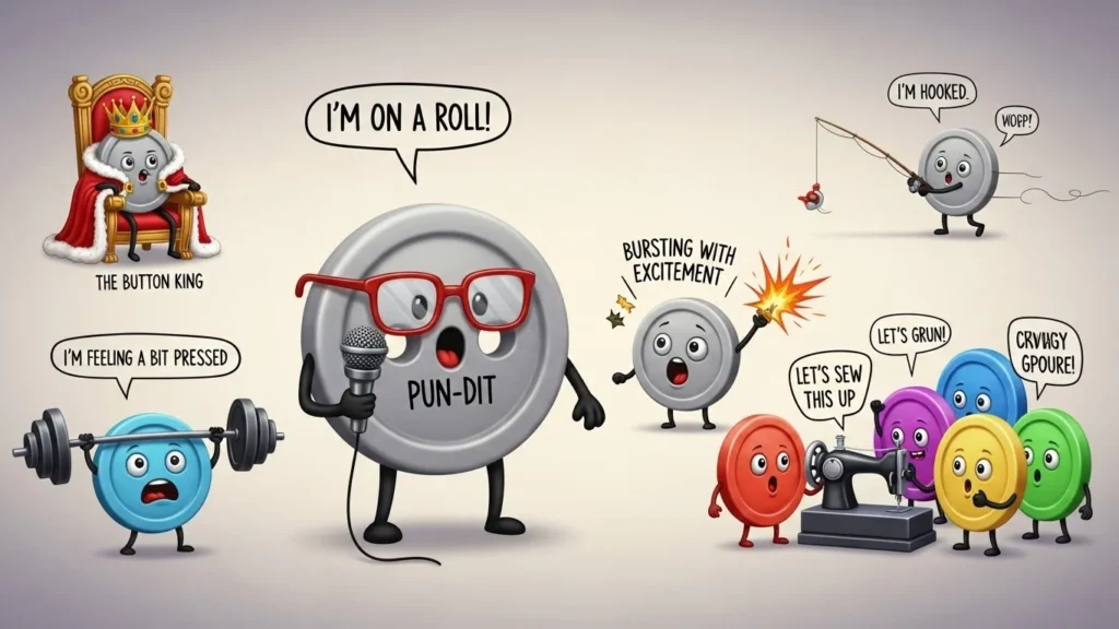 button puns
