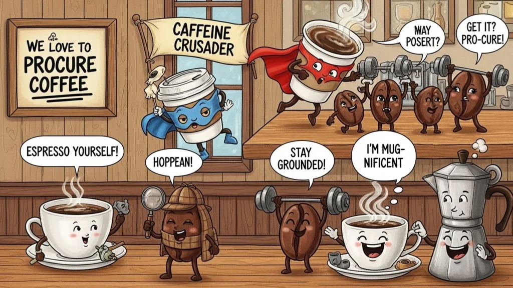 coffee puns