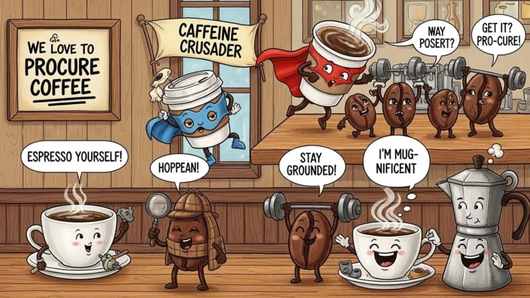 coffee puns