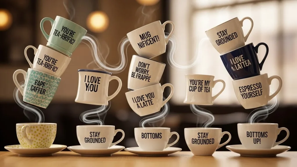 cup puns