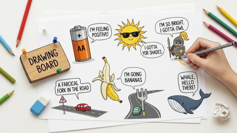 drawing puns