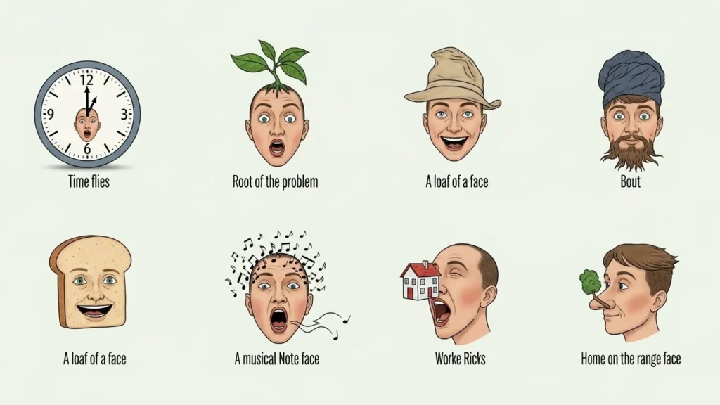 face puns