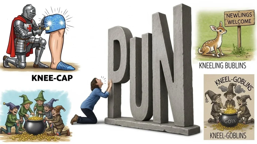 kneeling puns