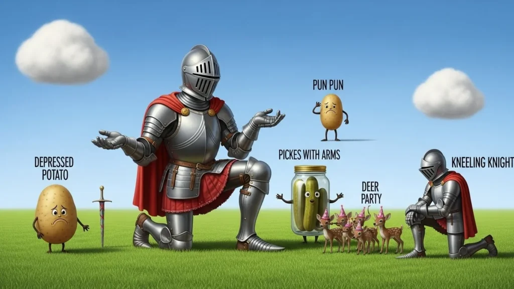kneeling puns