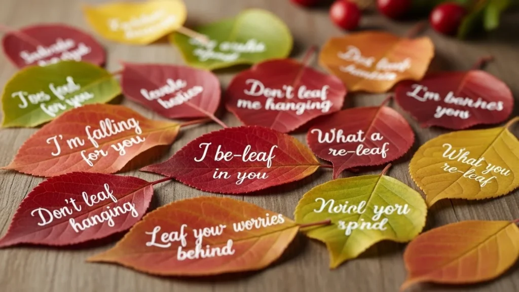 leaf puns