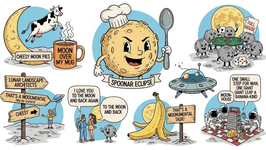 lunar puns