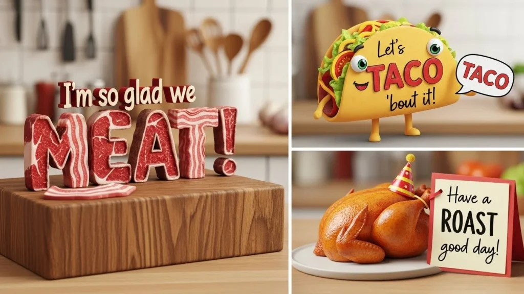 meat puns