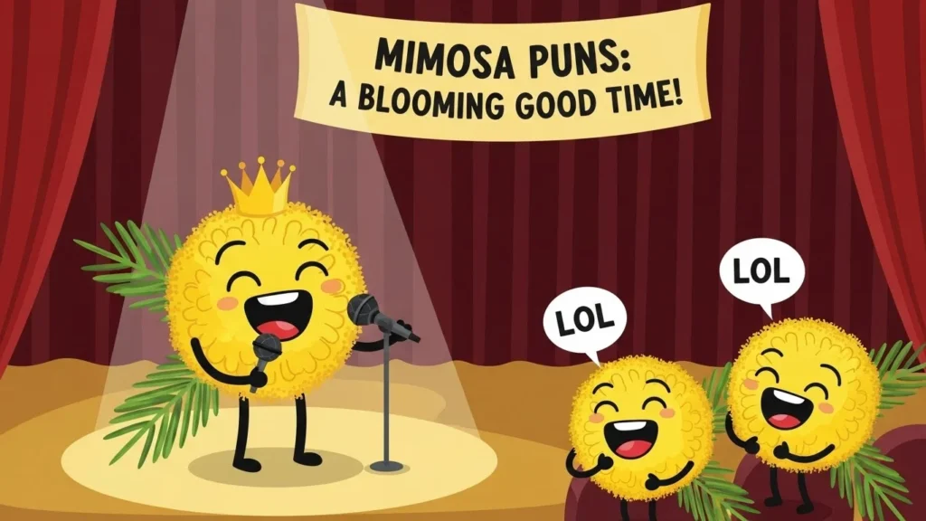 mimosa puns