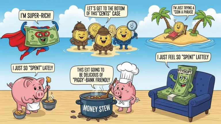 money puns