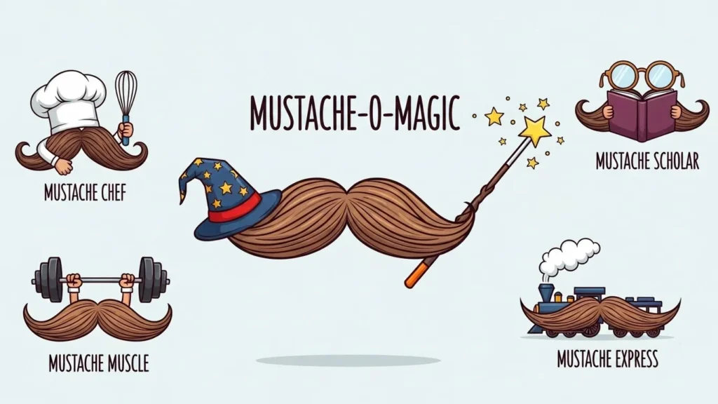 mustache puns