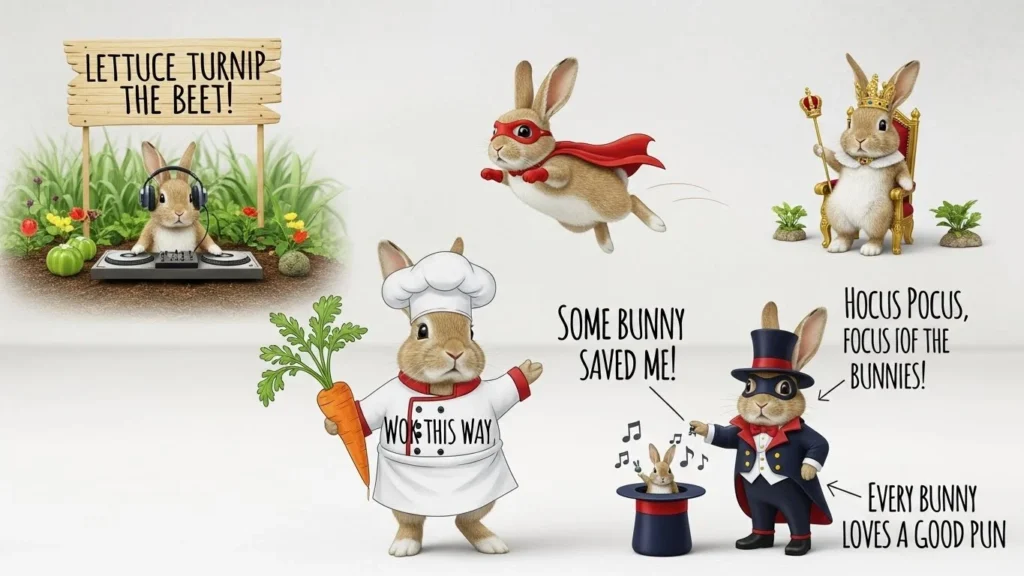 rabbit puns