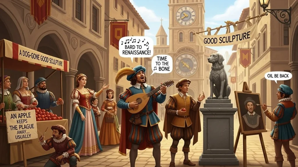 renaissance puns
