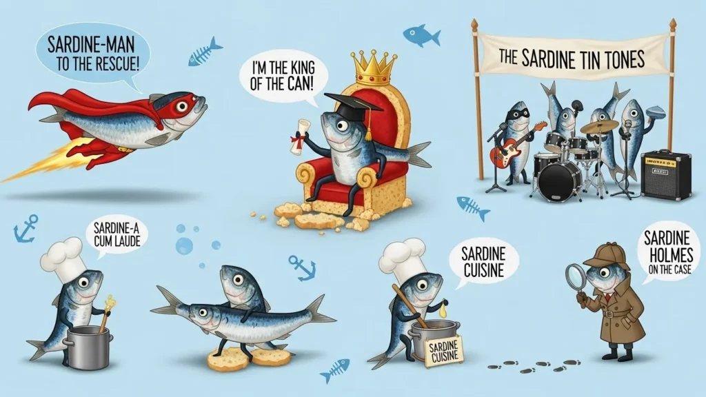 sardine puns