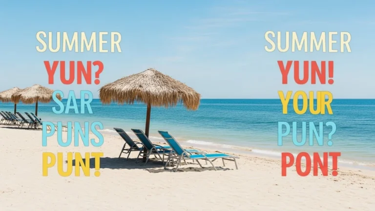 summer puns