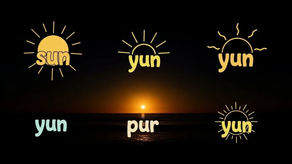 sun puns