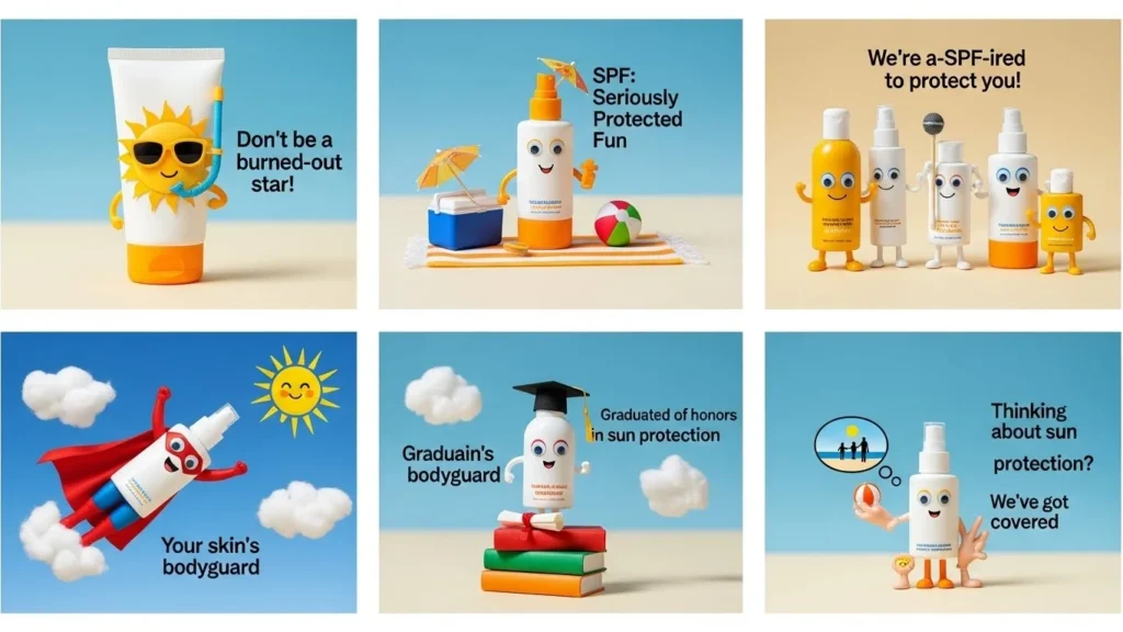 sunscreen puns