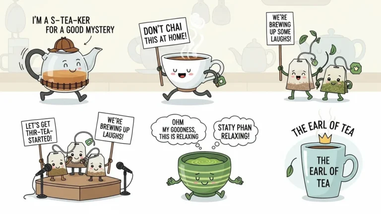 tea puns