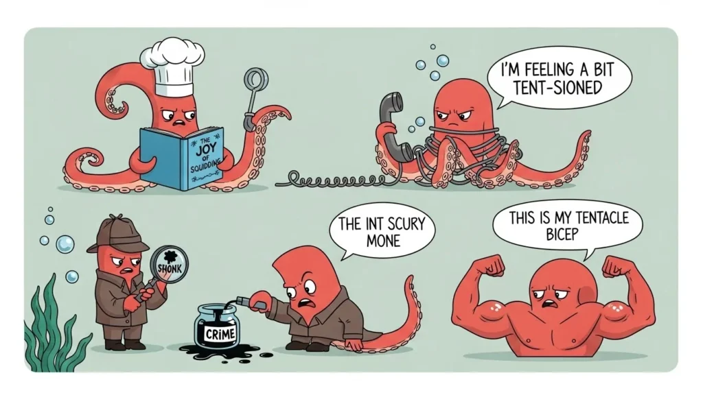 tentacle puns