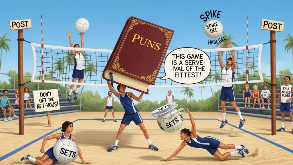 volleyball puns