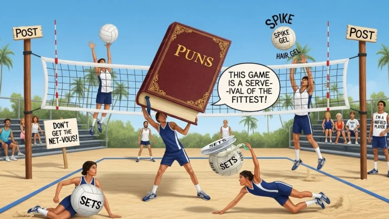 volleyball puns